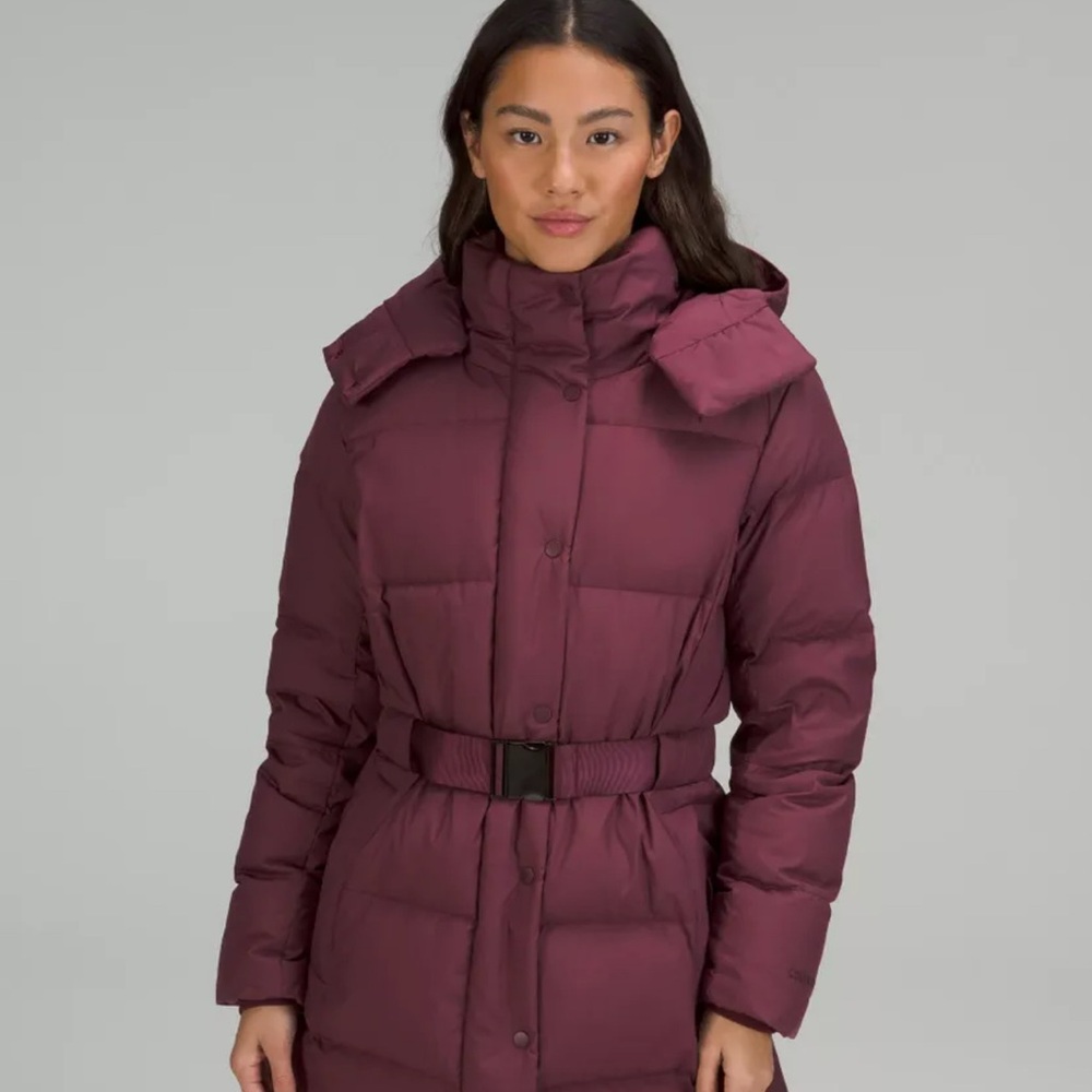 Lululemon Wunder Puff Waisted jacket size 10 in excellent condition